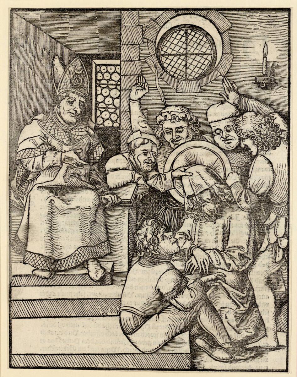 Hans Wechtlin, Christus vor Kaiphas, Inv. Nr.: DG1949/667