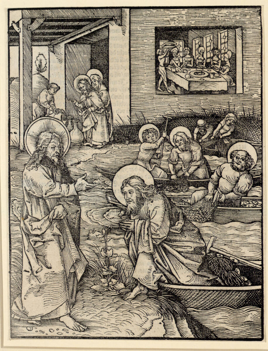Die Berufung der Apostel Petrus und Andreas, Hans Wechtlin
