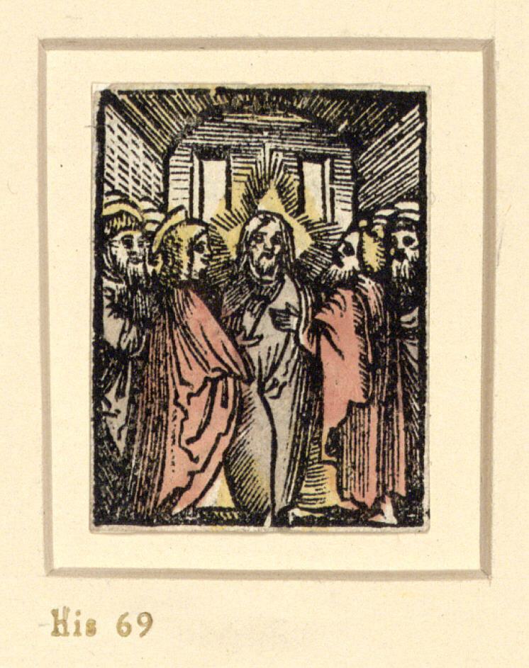 Urs Graf d. Ä., Jesus verheißt seinen Jüngern den heiligen Geist, Inv. Nr.: DG1949/748