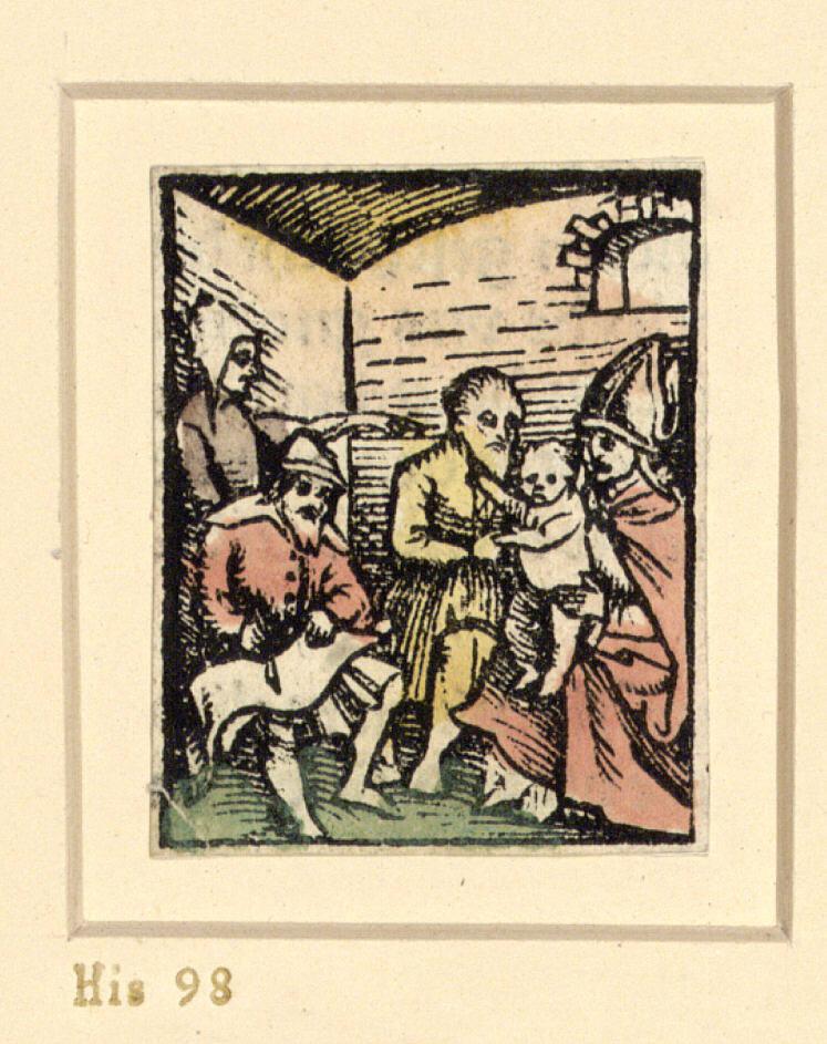 Urs Graf d. Ä., Die Beschneidung Johannes des Täufers, Inv. Nr.: DG1949/750