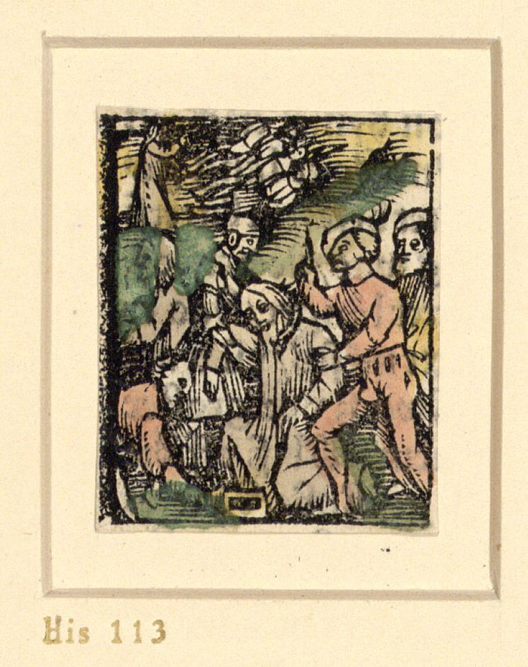 Urs Graf d. Ä., Gefangennahme Christi, Inv. Nr.: DG1949/755