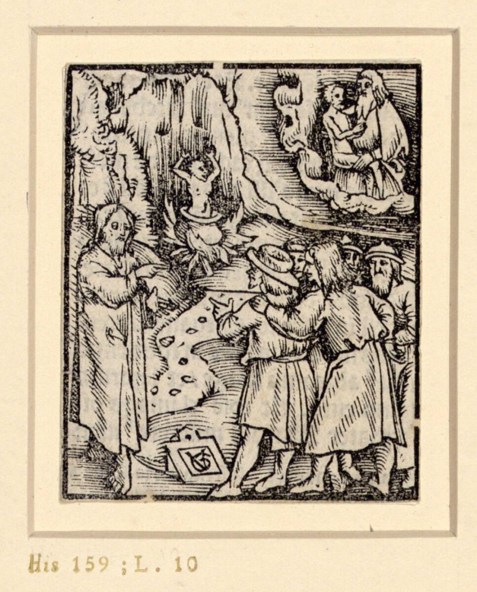 Urs Graf d. Ä., Das Gleichnis vom reichen Mann und armen Lazarus, Inv. Nr.: DG1949/799
