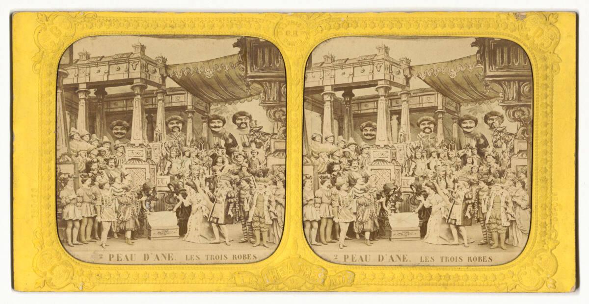Szene aus dem Märchen Peau d’âne (»Eselshaut«). Les Trois Robes, Inv. Nr.: FotoGLV2000/18624