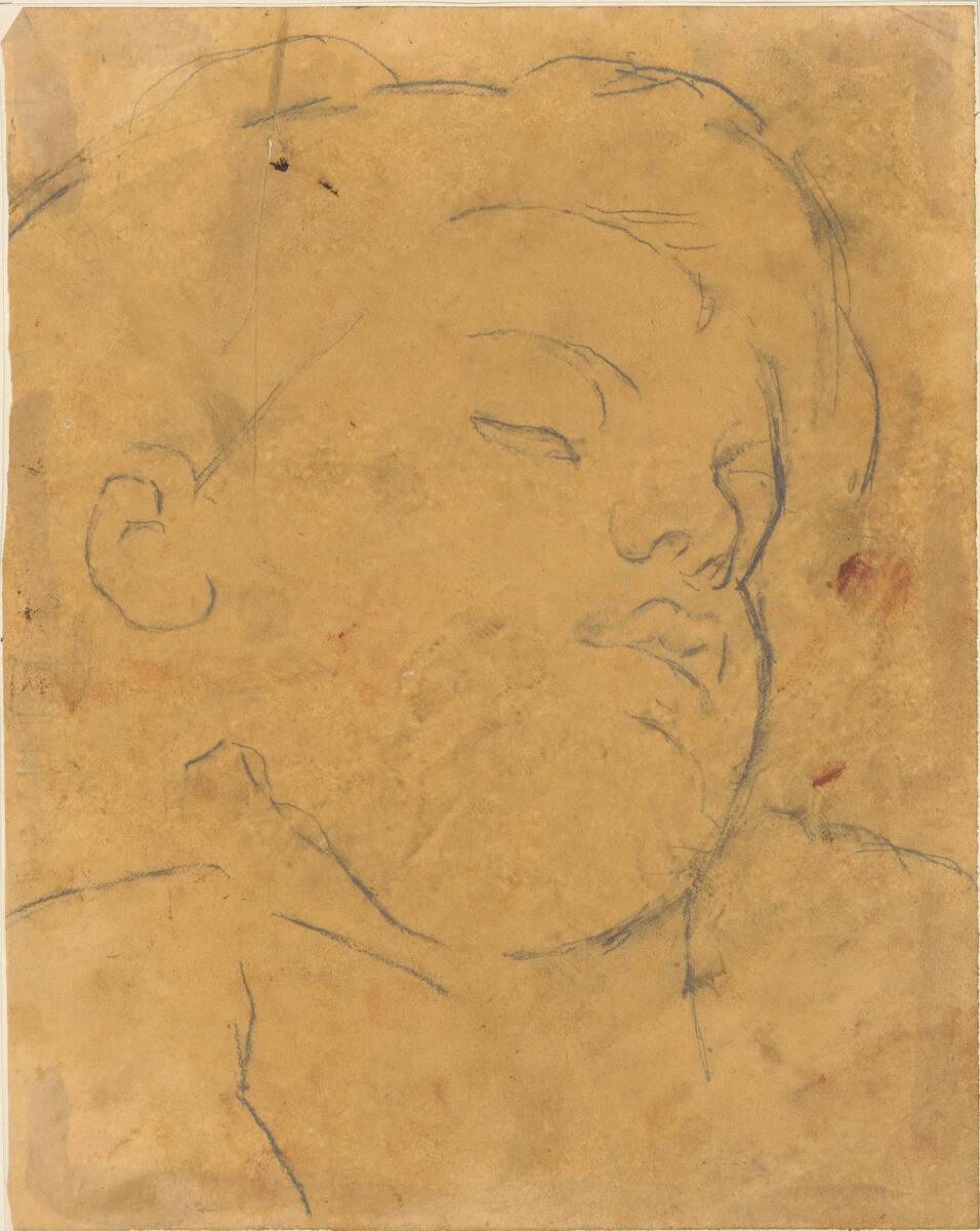 Friedrich von Amerling, Kopfstudie, Inv. Nr.: 35324/6