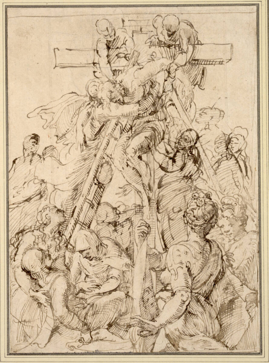 Große Kreuzabnahme, Giulio Campi