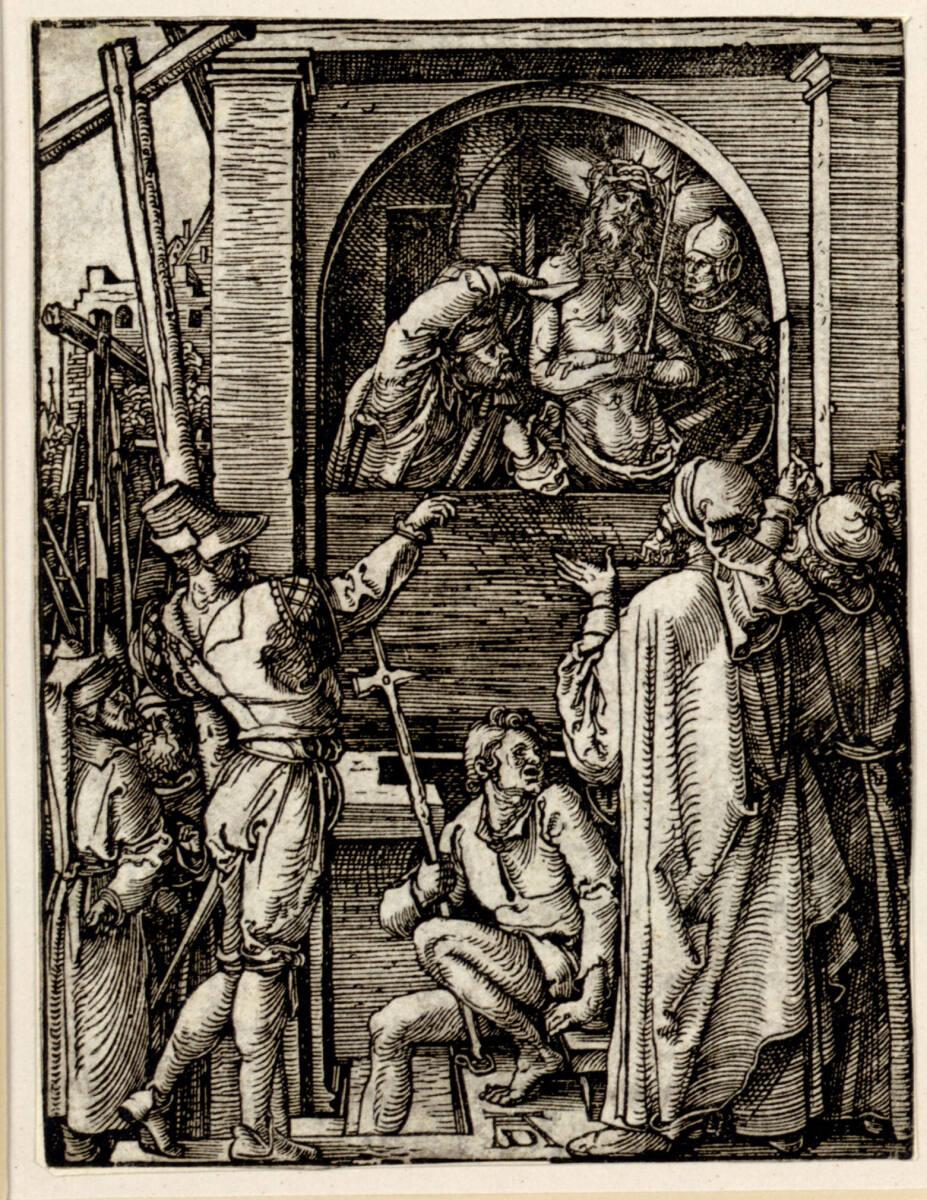 Albrecht Dürer, Die Schaustellung Christi (Kleine Passion, 20), Inv. Nr.: DG1956/57