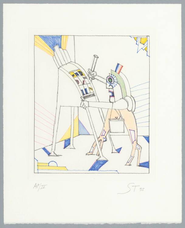 Saul Steinberg, Las Vegas, Inv. Nr.: DG2024/40