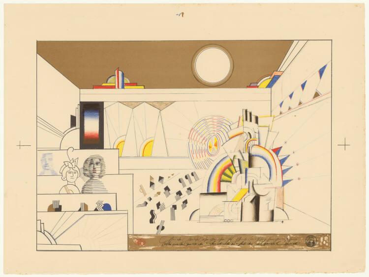 Saul Steinberg, Juke Box, Inv. Nr.: DG2024/26
