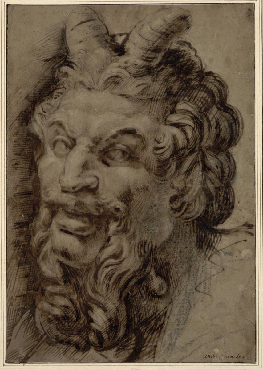 Anonym, Kopf eines Satyrs, Inv. Nr.: 2027