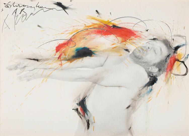 Arnulf Rainer, Schranken, Inv. Nr.: 46650