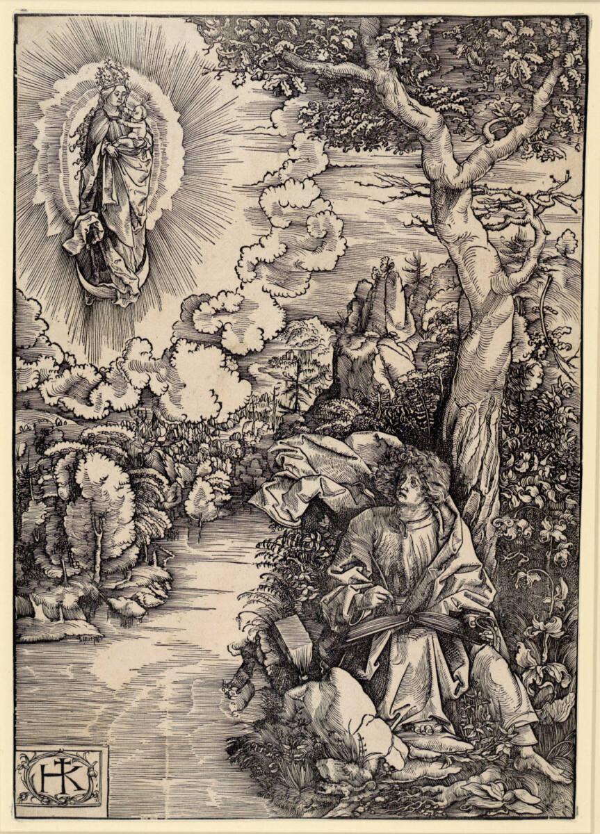 Johannes auf Patmos, Inv. Nr.: DG1964/173