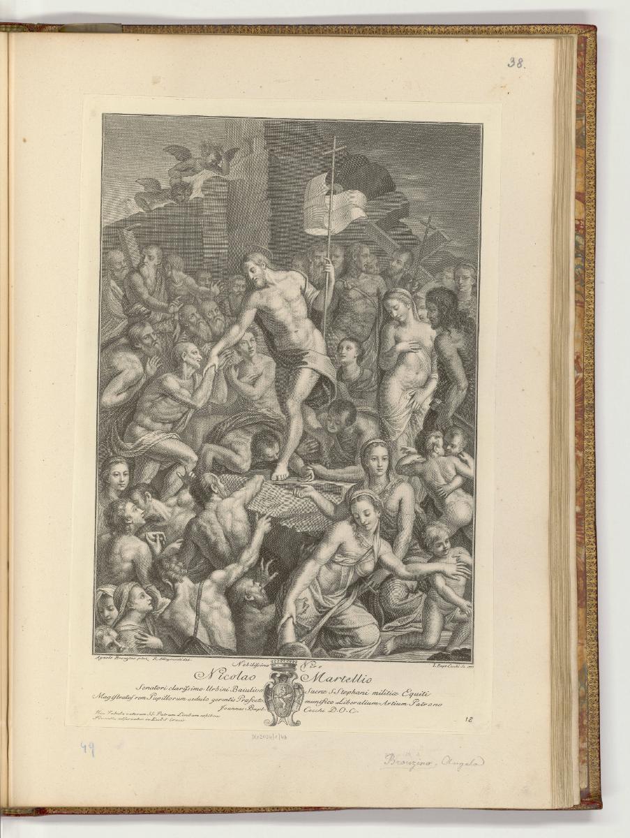 Druckgrafiken nach italienischen Werken des 16. Jahrhunderts, Abstieg Christi in die Unterwelt,…