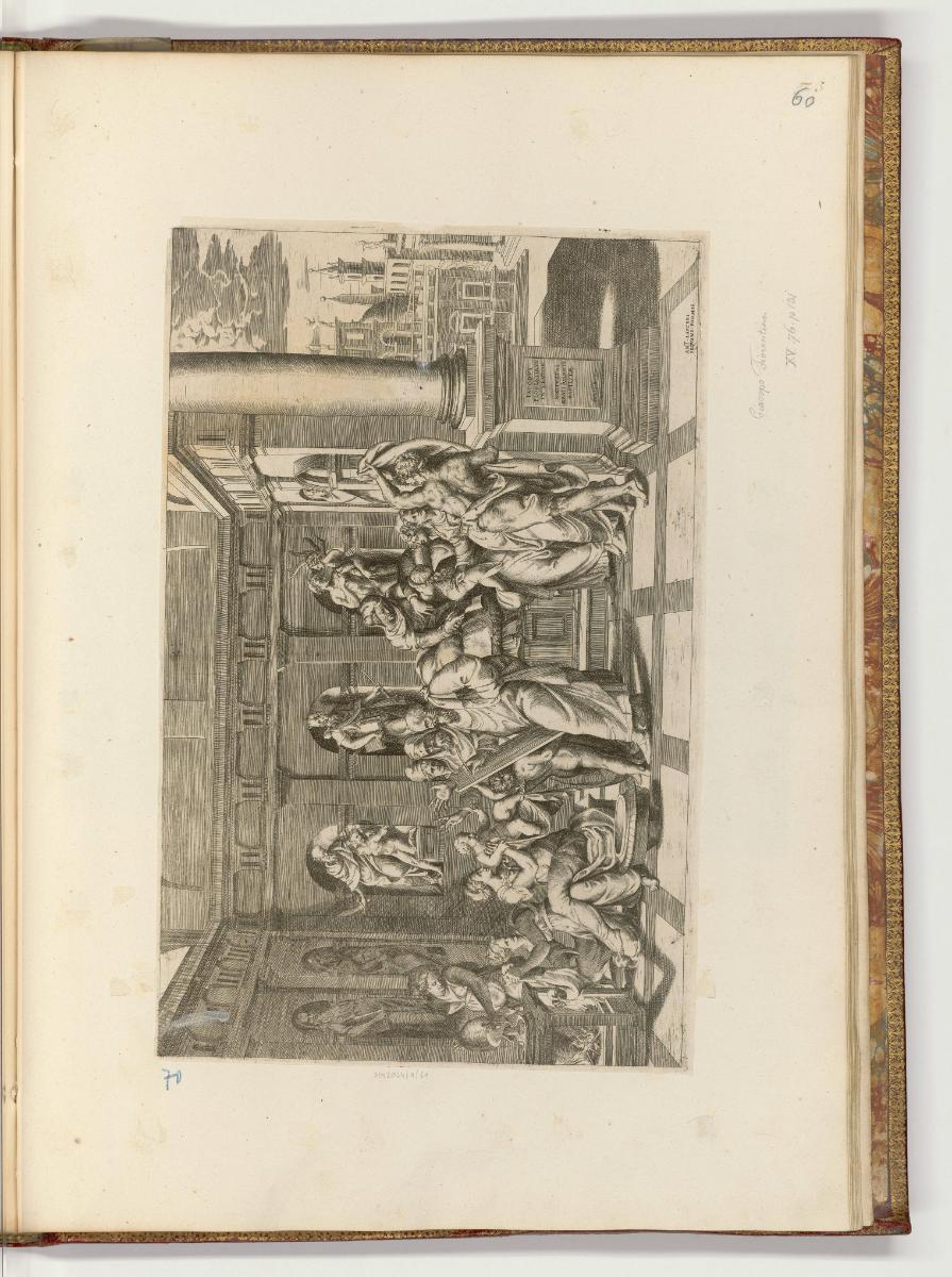 Druckgrafiken nach italienischen Werken des 16. Jahrhunderts, Geburt Johannes des Täufers, Inv.…