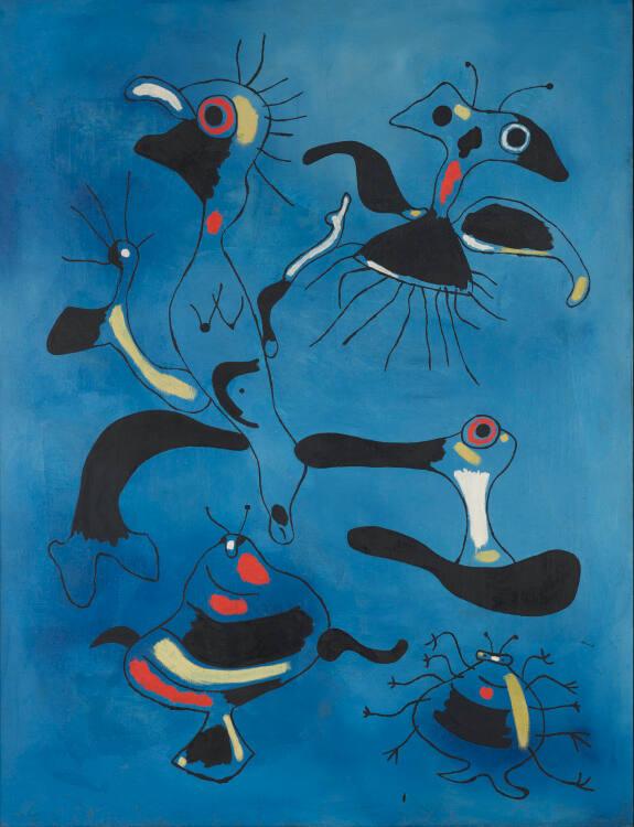 Joan Miró, Vögel und Insekten, Inv. Nr.: GE83DL
