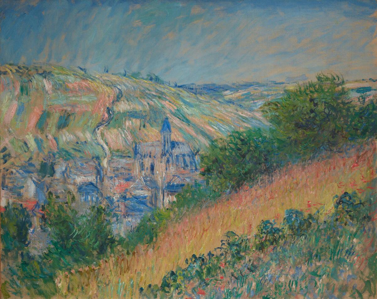 Claude Monet, Blick auf Vétheuil, Inv. Nr.: GE86DL
