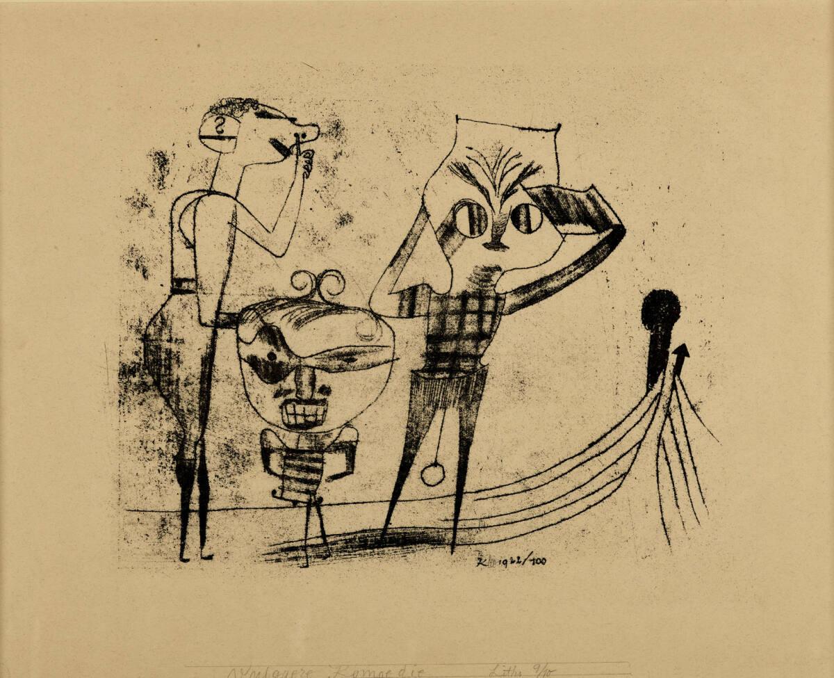 Paul Klee, Vulgäre Komoedie, Inv. Nr.: DG2015/222