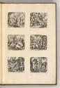 Druckgrafiken von und nach Antonio Tempesta, Band I., Szenen aus der Schöpfungsgeschichte, Inv.…
