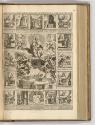 Druckgrafiken von und nach Antonio Tempesta, Band I., Maria mit Kind umgeben von Darstellungen …