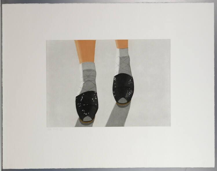 Alex Katz, Black Shoes, Inv. Nr.: DG1988/162