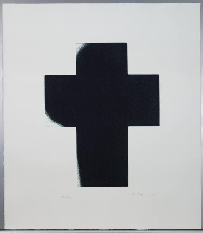 Arnulf Rainer, Tannenkreuz, Inv. Nr.: DG1990/146