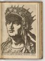 Druckgrafiken nach italienischen Werken des 16. und 17. Jahrhunderts, Porträt Vitellius, Inv. N…