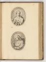 Druckgrafiken nach italienischen Werken des 16. und 17. Jahrhunderts, Maria (Oval); Erzengel Ga…