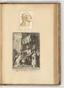 Druckgrafiken nach italienischen Werken des 16. und 17. Jahrhunderts, Kopf eines Mannes; Simon …