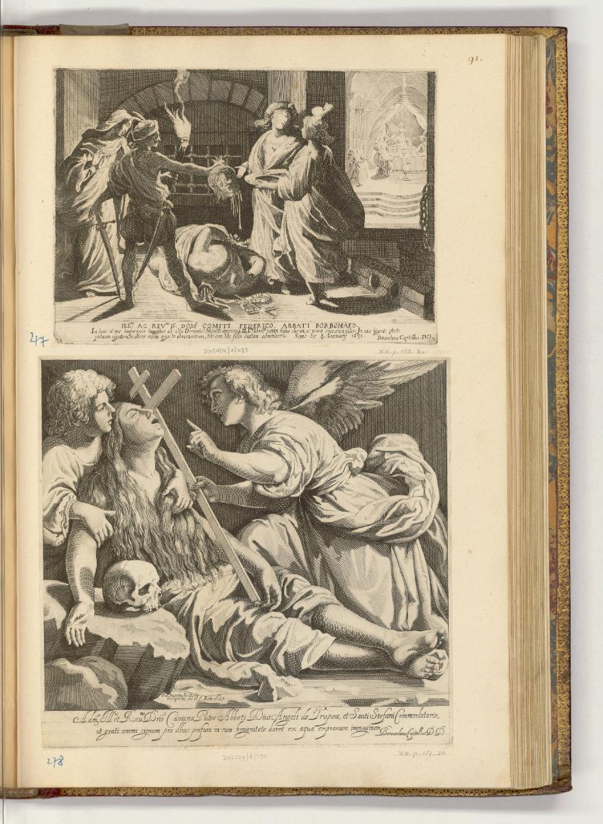 Druckgrafiken nach italienischen Werken des 16. und 17. Jahrhunderts, Enthauptung Johannes des …