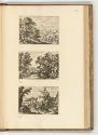Druckgrafiken von und nach Antonio Tempesta, Band III., Diverse Landschaften, Inv. Nr.: HB7.3, …