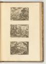 Druckgrafiken von und nach Antonio Tempesta, Band III., Diverse Landschaften, Inv. Nr.: HB7.3, …