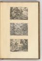 Druckgrafiken von und nach Antonio Tempesta, Band III., April; Mai; Juni, Inv. Nr.: HB7.3, HB7.…