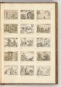 Druckgrafiken von und nach Antonio Tempesta, Band III., Diverse Sinnbilder mit Wappentieren der…