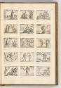 Druckgrafiken von und nach Antonio Tempesta, Band III., Diverse Sinnbilder mit Wappentieren der…