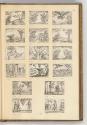 Druckgrafiken von und nach Antonio Tempesta, Band III., Diverse Sinnbilder mit Wappentieren der…
