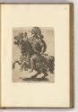 Druckgrafiken von und nach Antonio Tempesta, Band III., Caligula auf einem Pferd, Inv. Nr.: HB7…