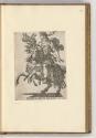 Druckgrafiken von und nach Antonio Tempesta, Band III., Nero auf einem Pferd, Inv. Nr.: HB7.3, …