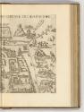 Druckgrafiken von und nach Antonio Tempesta, Band III., Karte von Jerusalem (Teil), Inv. Nr.: H…
