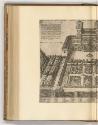 Druckgrafiken von und nach Antonio Tempesta, Band III., Ansicht der Villa Medici (linker Teil),…
