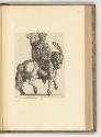 Druckgrafiken von und nach Antonio Tempesta, Band III., Tiberius auf einem Pferd, Inv. Nr.: HB7…