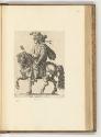 Druckgrafiken von und nach Antonio Tempesta, Band III., Galba auf einem Pferd, Inv. Nr.: HB7.3,…
