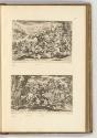Druckgrafiken von und nach Antonio Tempesta, Band IV., Löwenjagd; Wildschweinjagd, Inv. Nr.: HB…