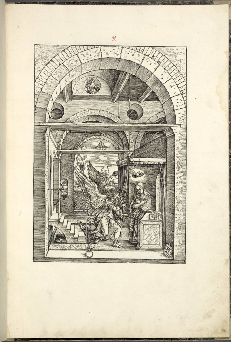Die Verkündigung (Marienleben, 8), Albrecht Dürer
