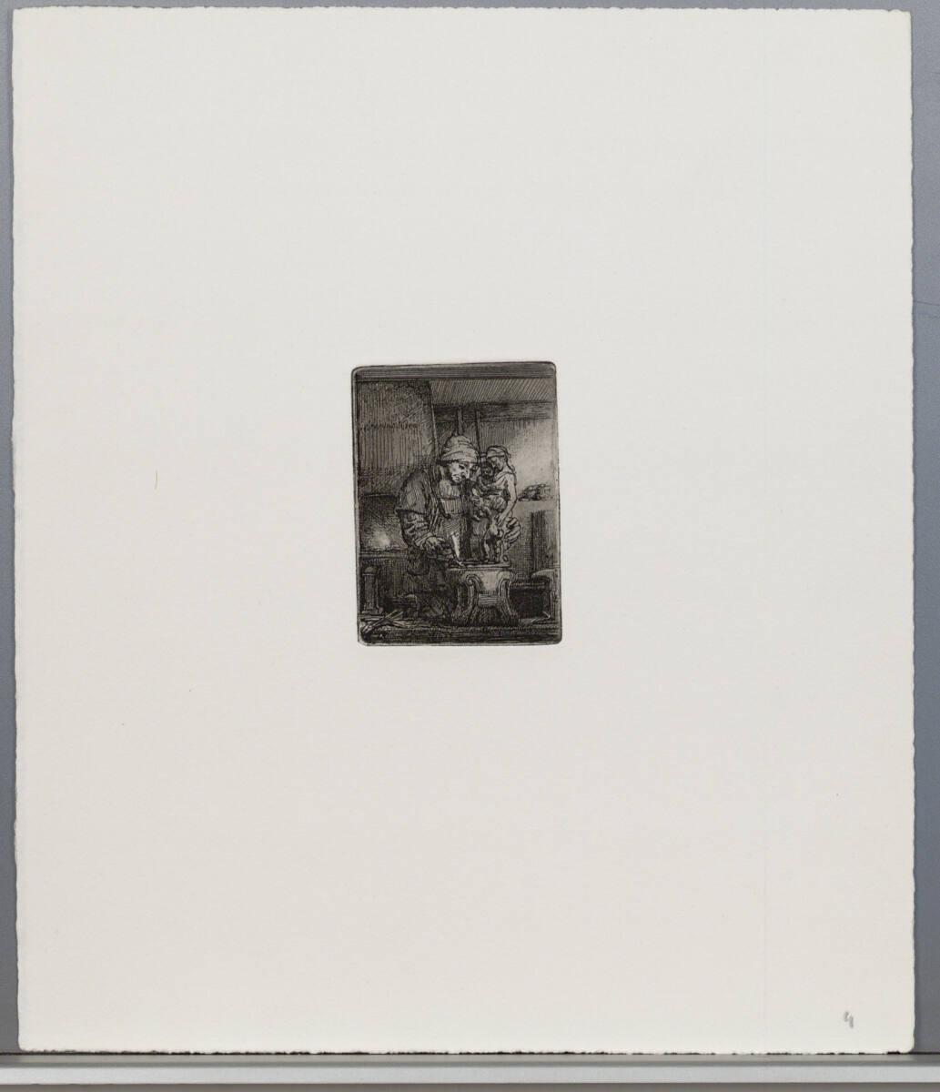 Rembrandt Harmensz. van Rijn, Der Goldschmied, Inv. Nr.: DG1994/223/3