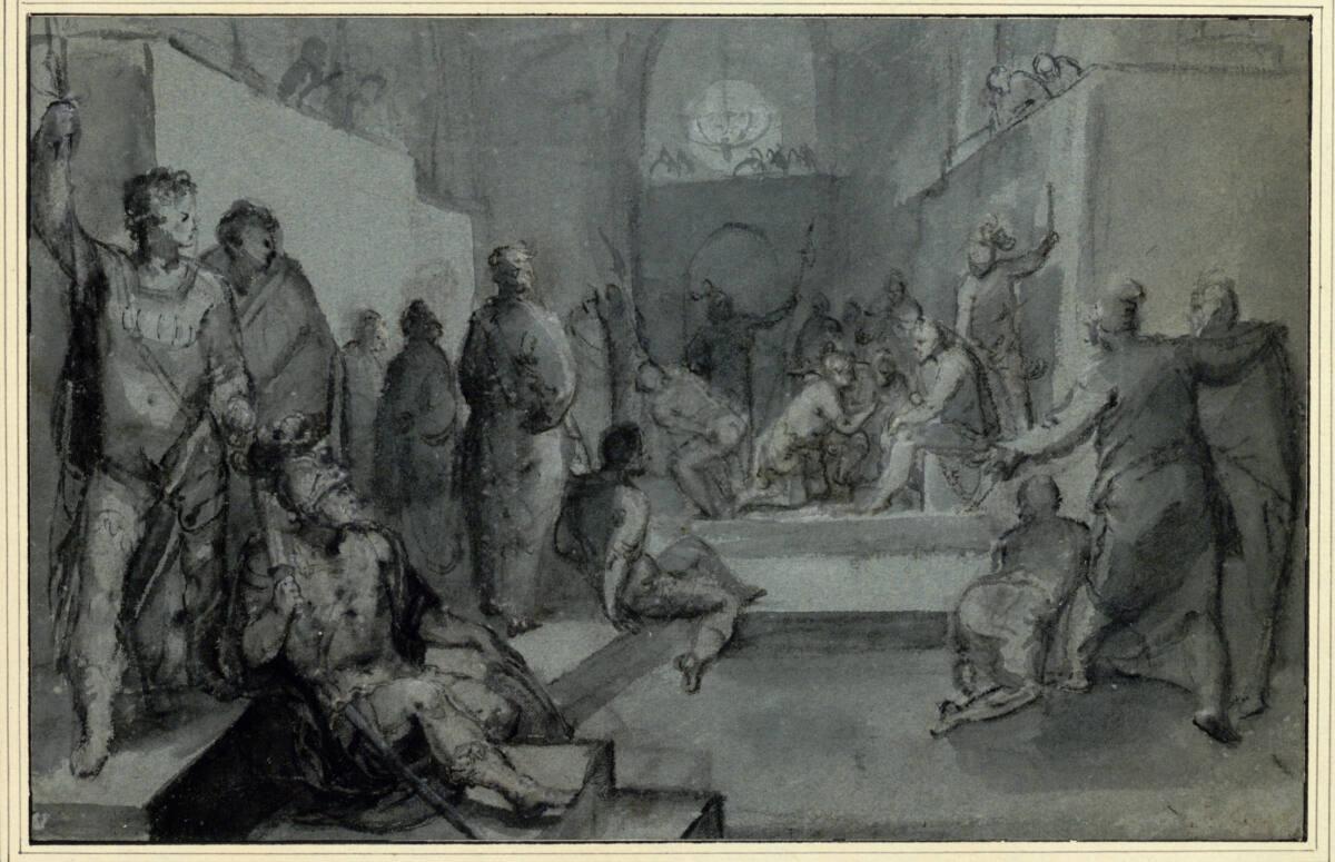 Pietro Faccini, Verspottung Christi, Inv. Nr.: 2050