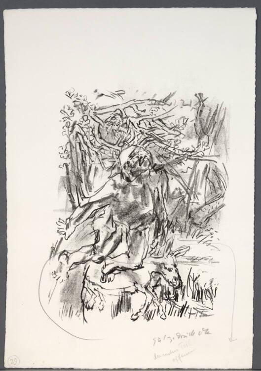 Oskar Kokoschka, Absalom's death, Inv. Nr.: DG1995/41