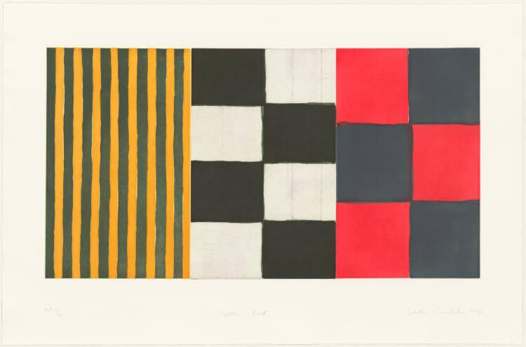Sean Scully, Yellow Red, Inv. Nr.: DG2002/66