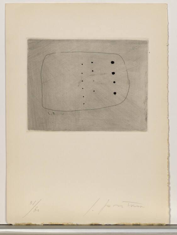 Lucio Fontana, Ohne Titel, Inv. Nr.: DG1996/81
