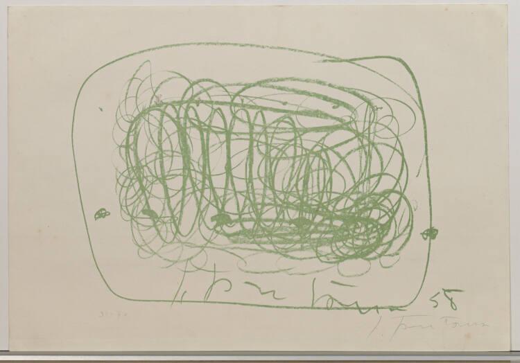 Lucio Fontana, Ohne Titel, Inv. Nr.: DG1996/89