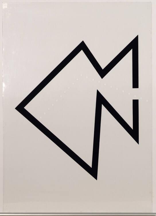 Lucio Fontana, Ohne Titel, Inv. Nr.: DG1996/90