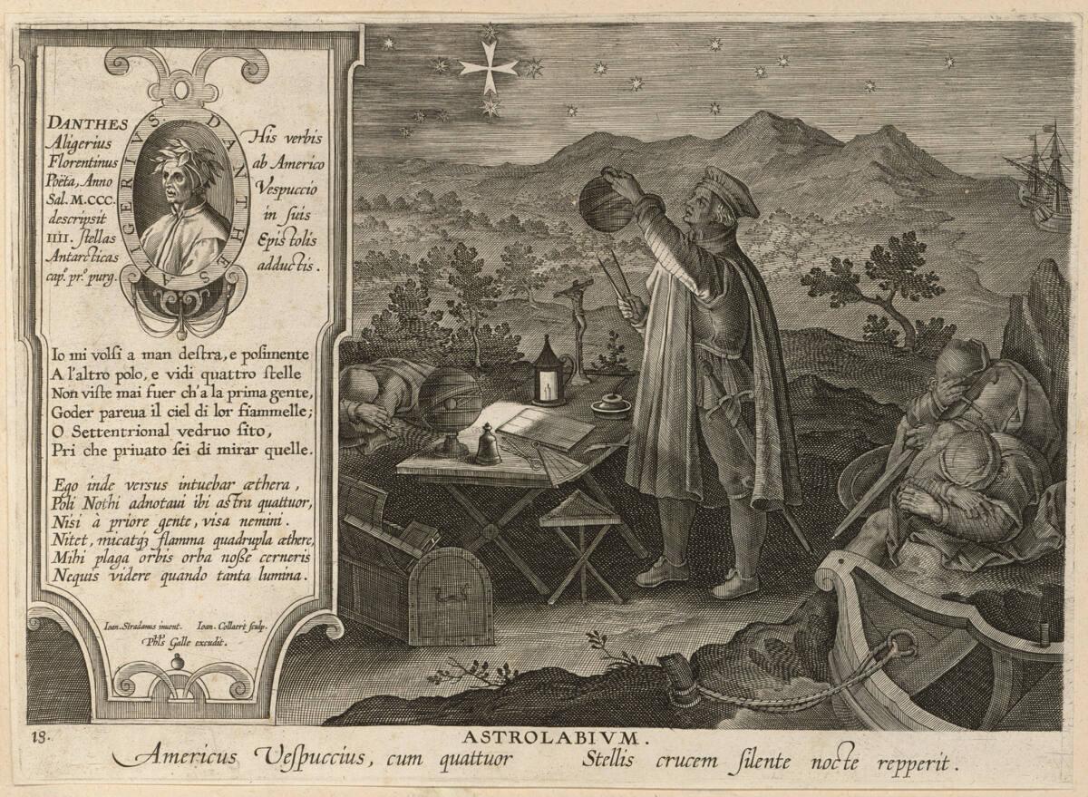 Jan van der Straet, Aus der Serie Nova Reperta: Astrolabium, Inv. Nr.: DG2008/231